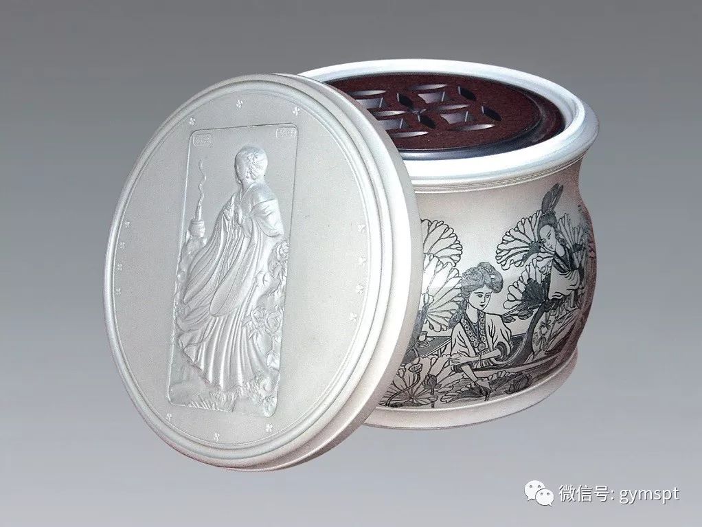 古朴典雅的陆慕蟋蟀盆_苏州