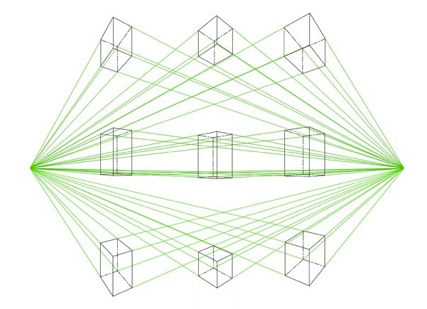 绘画新手怎么学好几何体透视