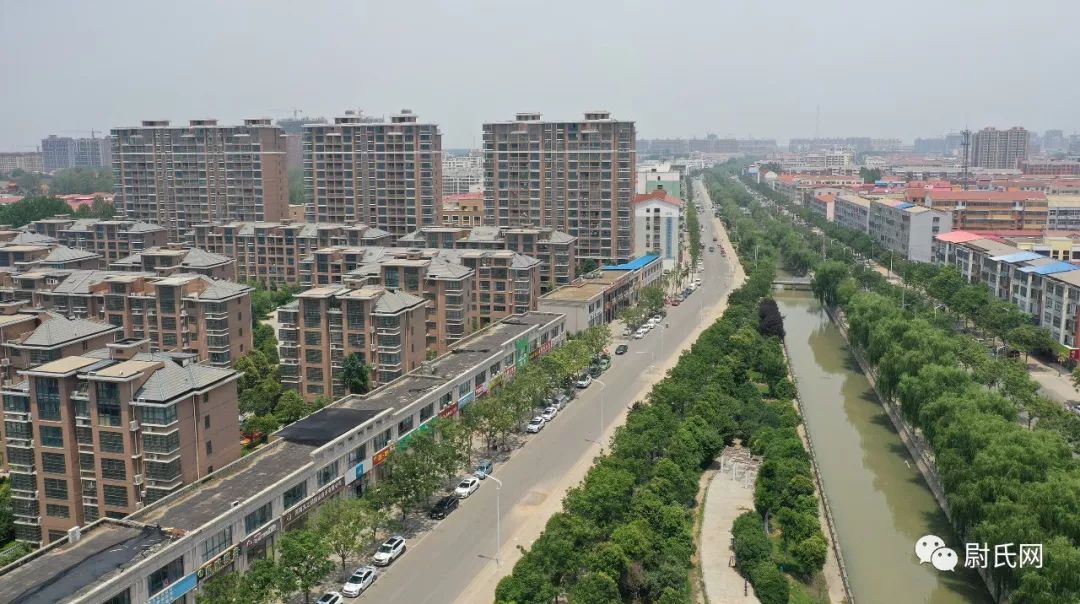 尉氏县城鸟瞰图摄影/李新义