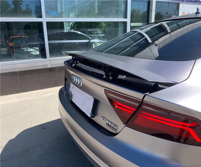 惊喜来的就是这么快奥迪a7改色电光战斗灰