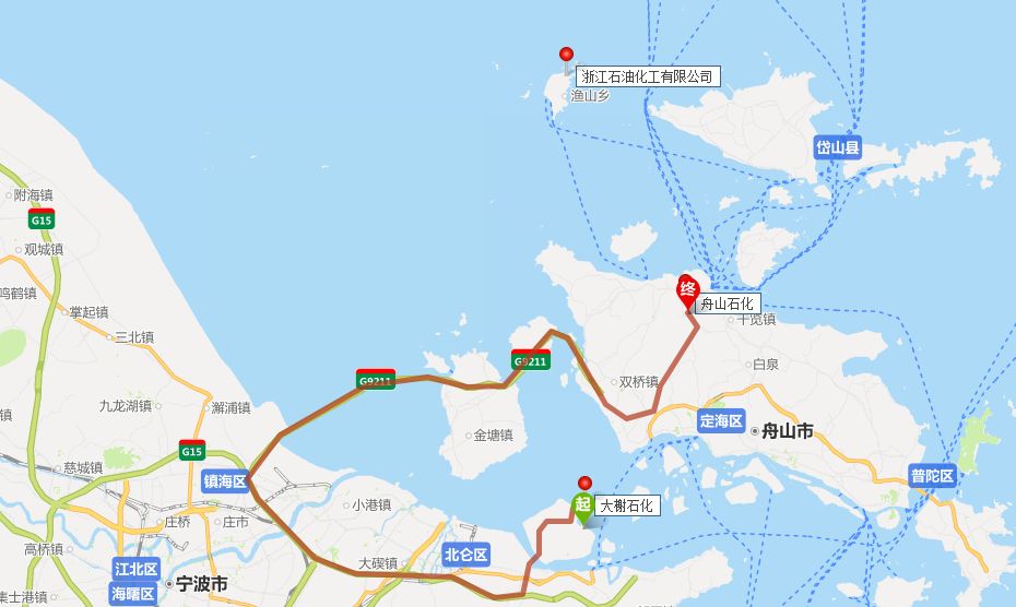 宁波大榭岛地图图片