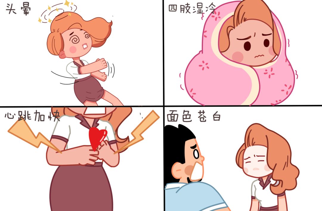 产后出血漫画图片