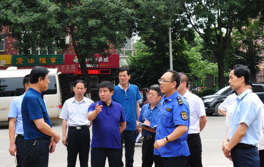 宝鸡高新区国卫复审工作再加力杨旺余一行对高新区重点区域及场所进行