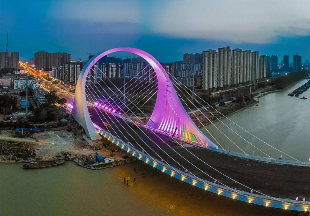 厉害了淮安又多了条网红打卡桥你去打卡了嘛