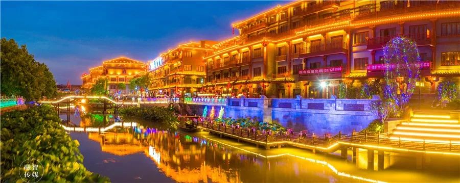 许昌!宛如一座"天宫"!_护城河