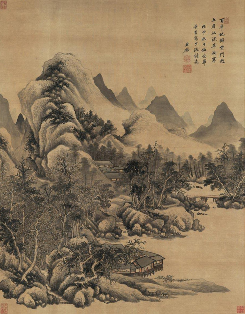 北宋书画中的北派师祖范宽古代书画一直是收藏市场佼佼版块