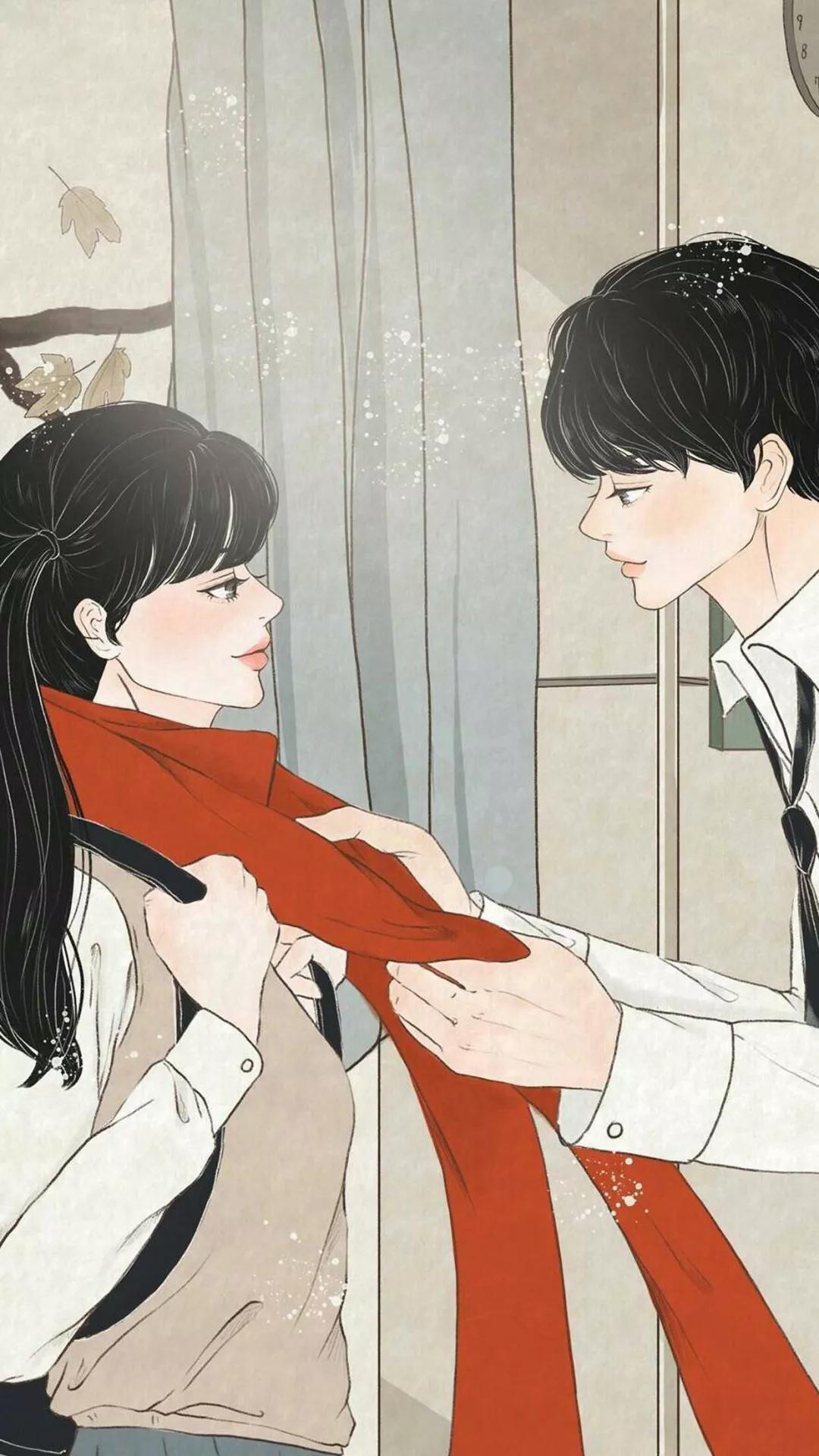 情侣壁纸67恋爱这东西对象是我才有趣