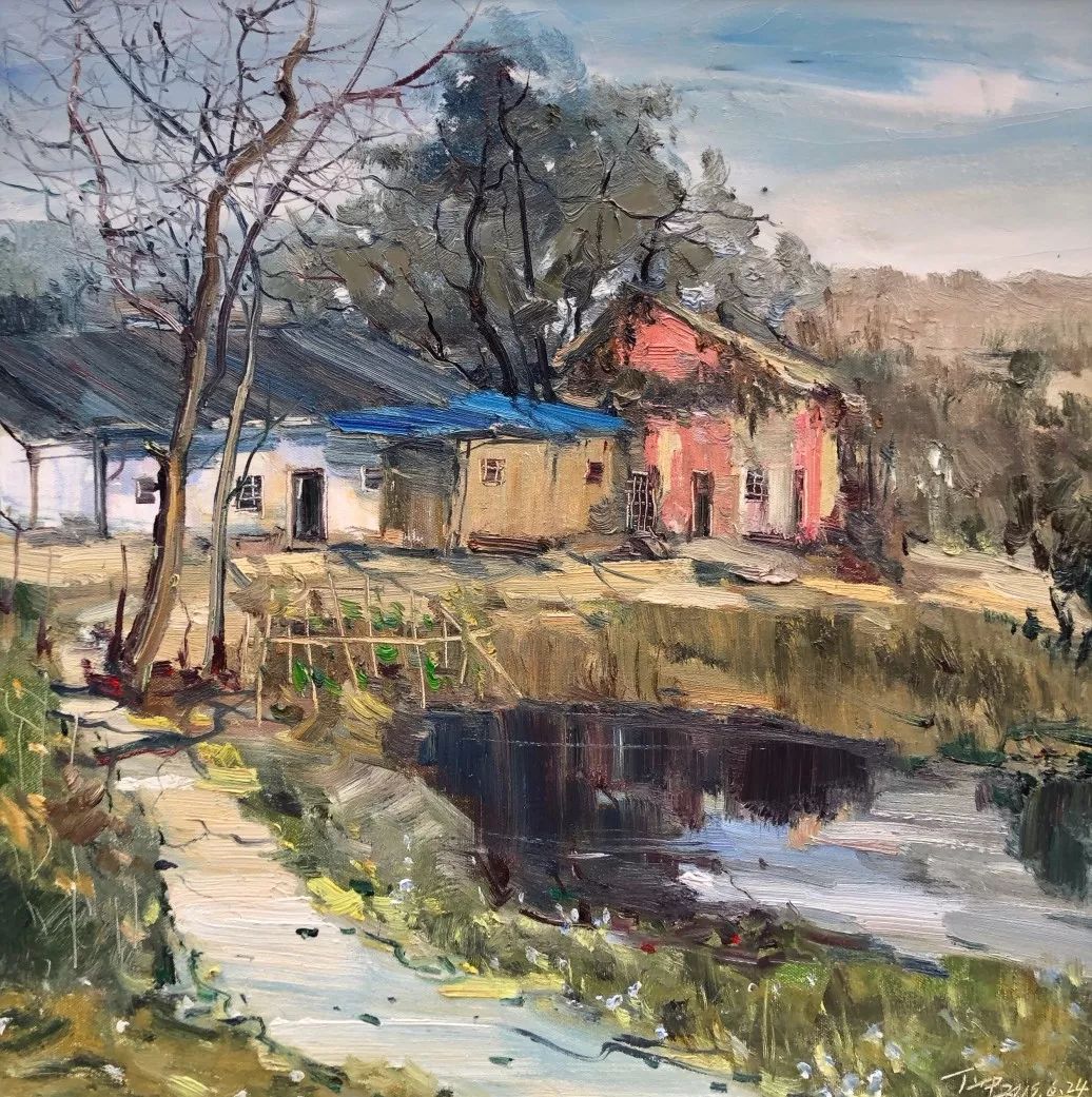 艺术中国丁冲的油画