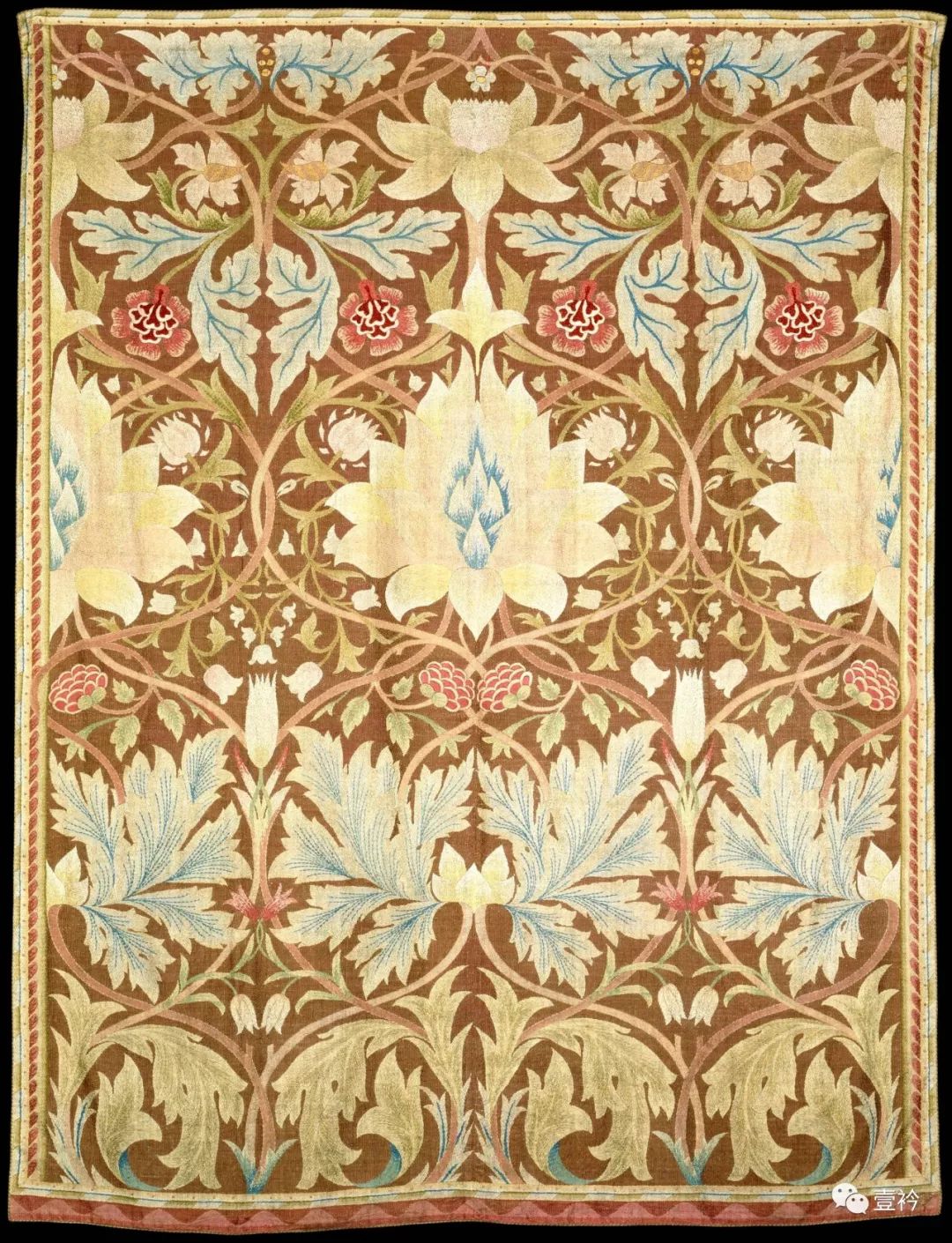 19世纪工艺美术运动创始人 | "植物印花设计大师"william morris