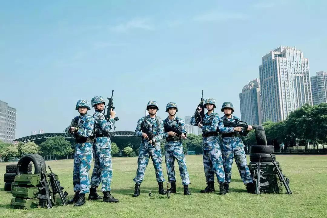 海军军校学员的毕业照不一样的迷人震撼