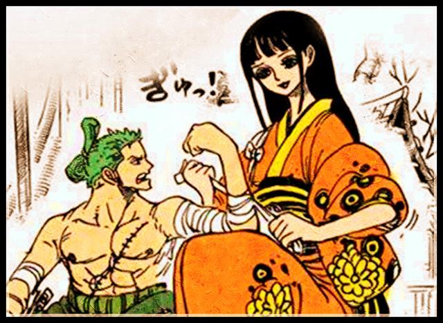 怪不得,索隆本人对于小菊根本无感,倒是对现在的光月日和,之前的几位