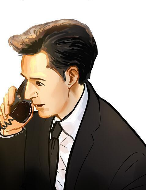 原创胡歌换漫画版头像,打电话的姿势似有深意,网友跟着换了个情头!