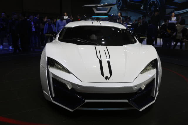 莱肯lykan hypersport超级跑车,上海车展实拍!