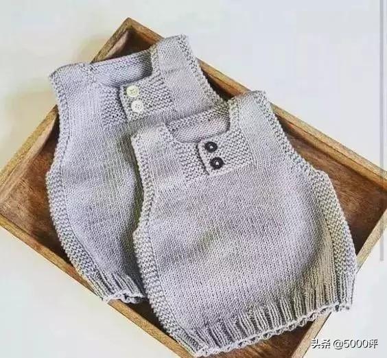 男宝宝背心的简单织法图片
