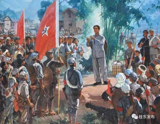 85年前的一个冬天,红六军团作为先遣部队,在湖南桂东寨前镇誓师西征