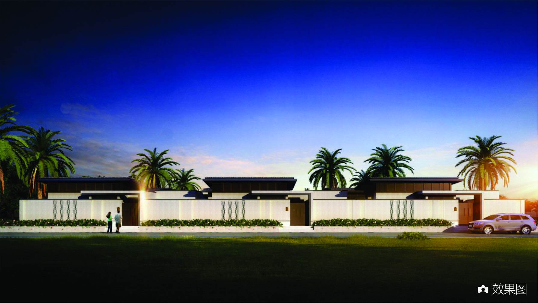 海南万宁中海神州半岛九玺院高尔夫洋房新中式院宅户型图介绍