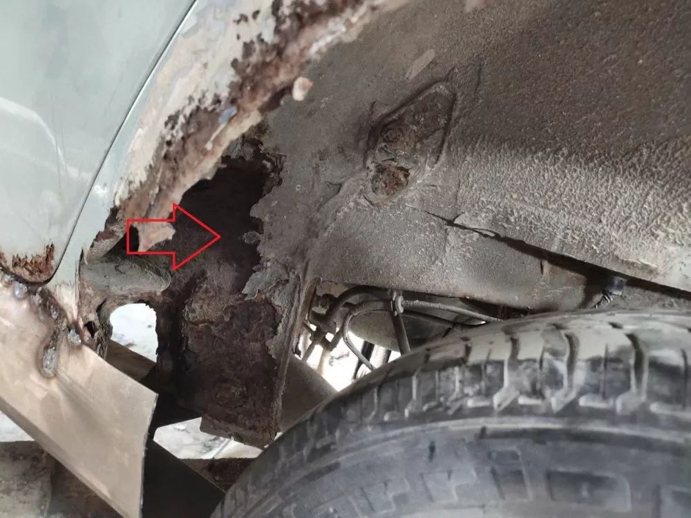 车身腐蚀严重见过吗