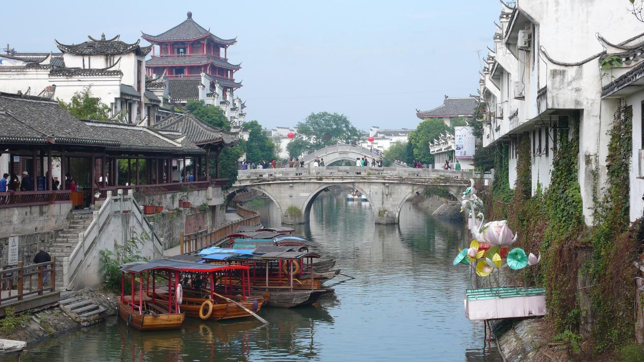原创铁马金戈此地英王来过古墙春色斯城风景依然肥西三河古镇