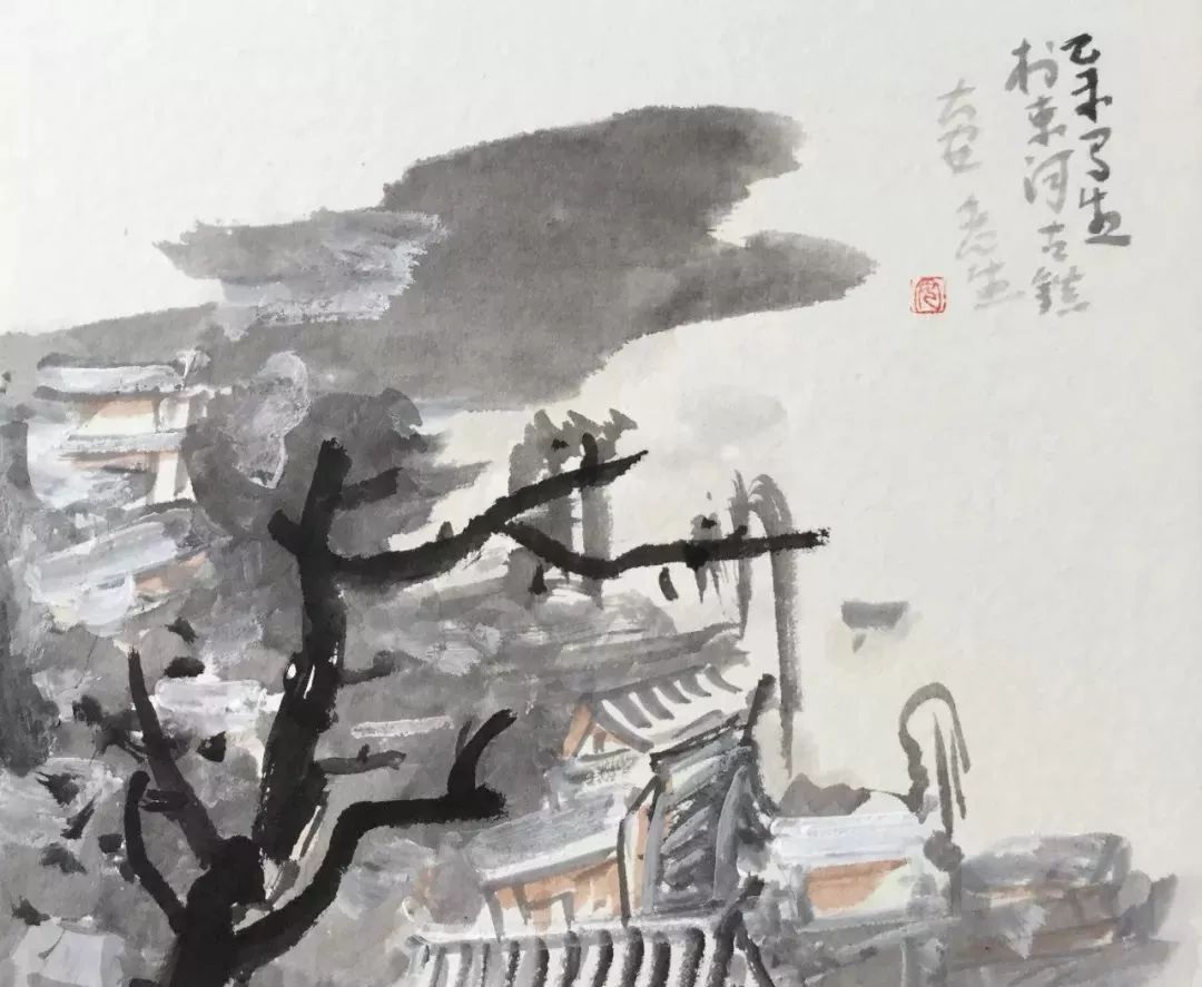 (安国生 陕北写生系列 纸本)(安国生 陕北写生系列