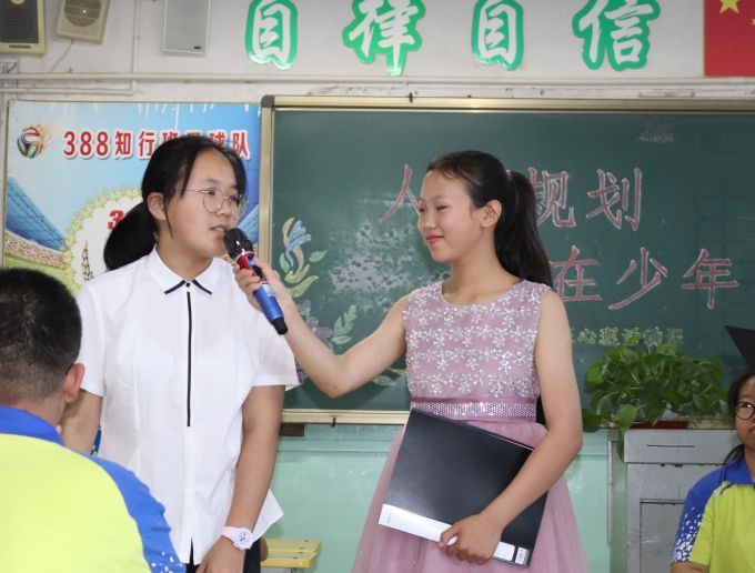 辽宁省盘锦市大洼区新兴学校到涿州实验中学参观交流!