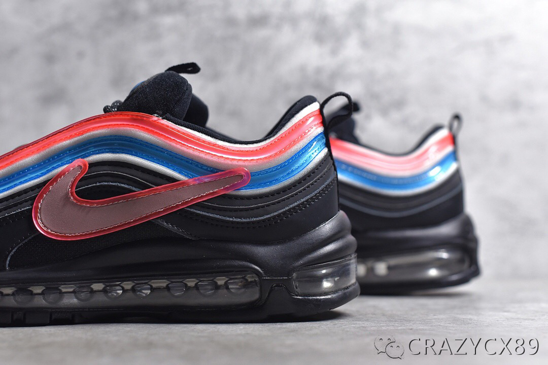 韩国首尔限定nikeairmax97耐克子弹霓虹灯跑鞋