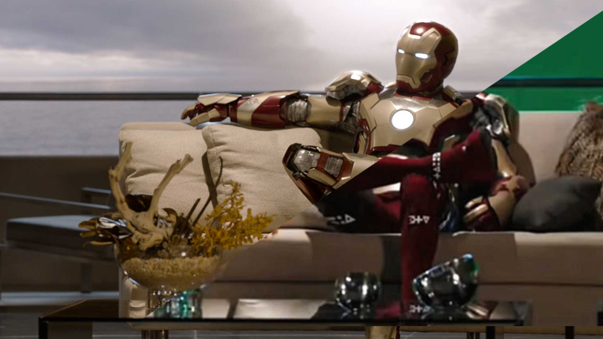 当漫威英雄没了特效,蚁人变"泡沫",钢铁侠穿着秋裤盘腿而坐!_场景