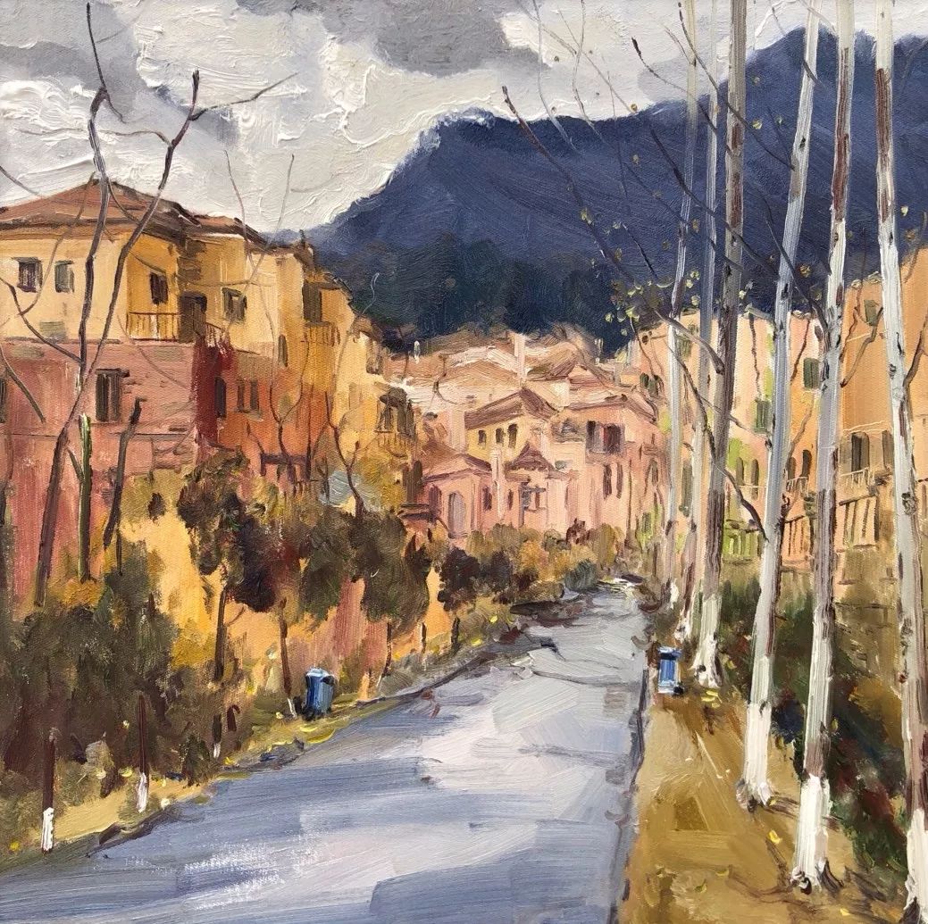 艺术中国丁冲的油画