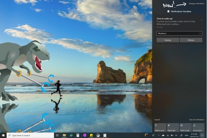 Win10 Build 18932发布：改进眼球控制 优化通知体验