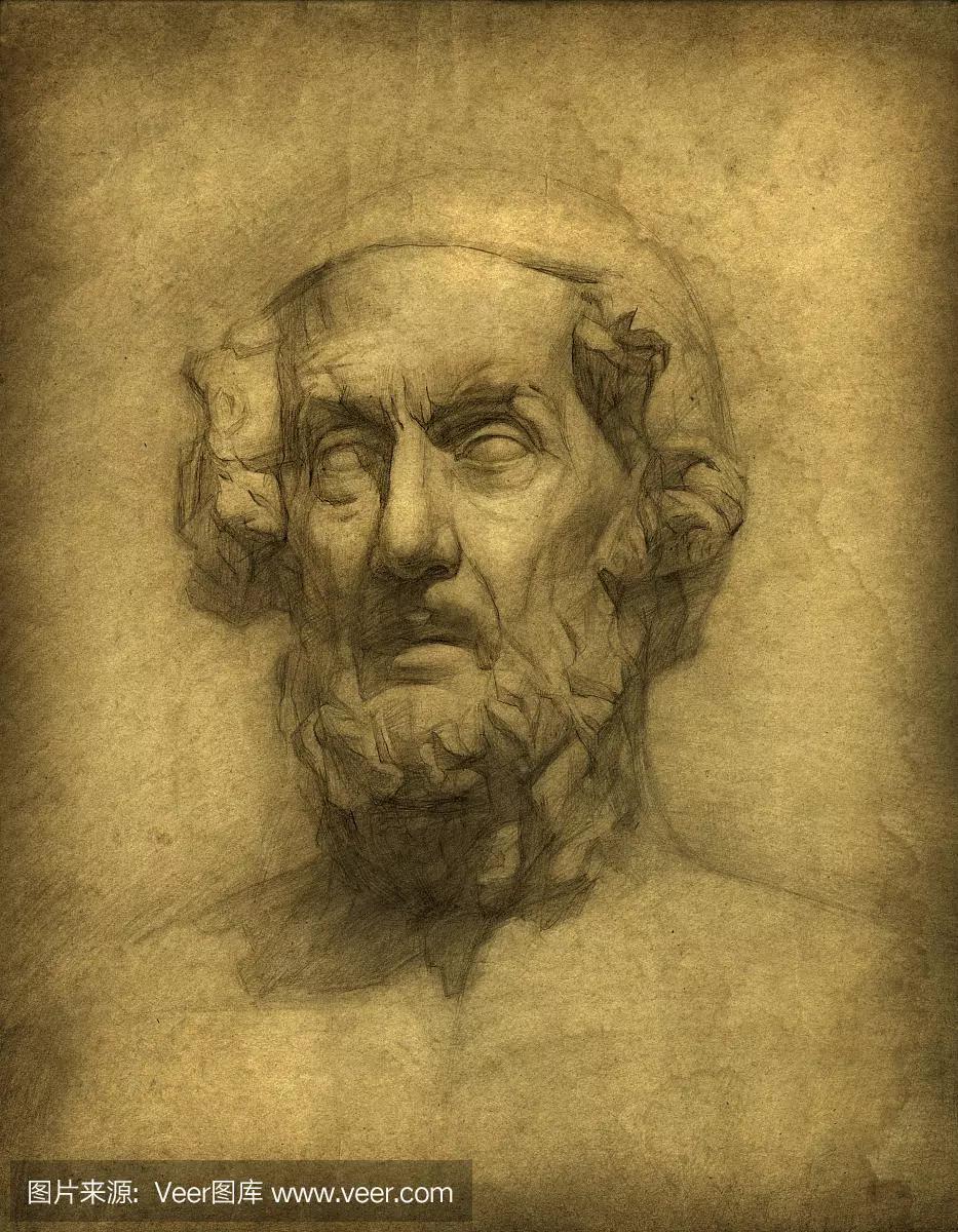 大约公元前9～前8世纪,荷马出生在古希腊爱奥尼亚.