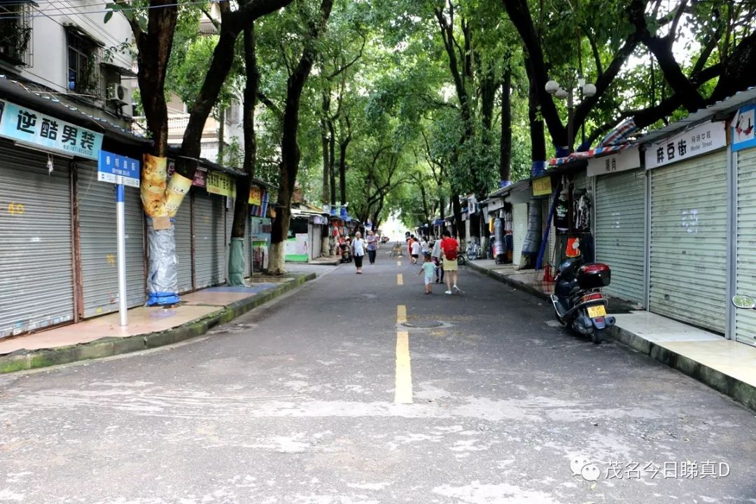 茂名春苑街变身东边即将征收西边开始改造