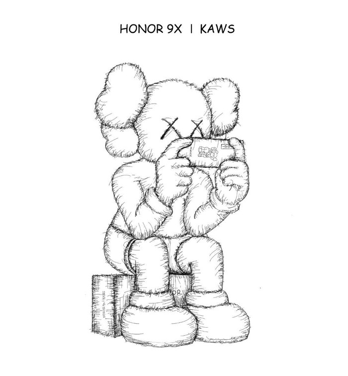 现在排队来得及荣耀9x或推潮流霸主kaws联名款