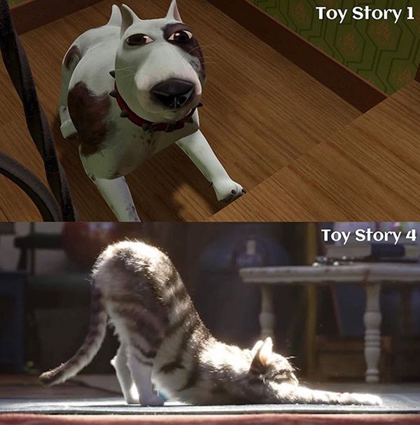 皮克斯玩具总动员4的画面细节有多真实放大后才感觉到恐怖