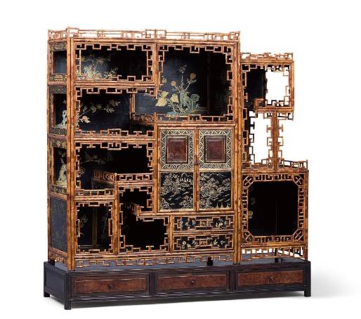 博古架独具魅力的中式艺术