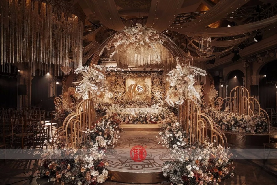 欧式宫廷风婚礼完美诠释古典瑰丽的魅力