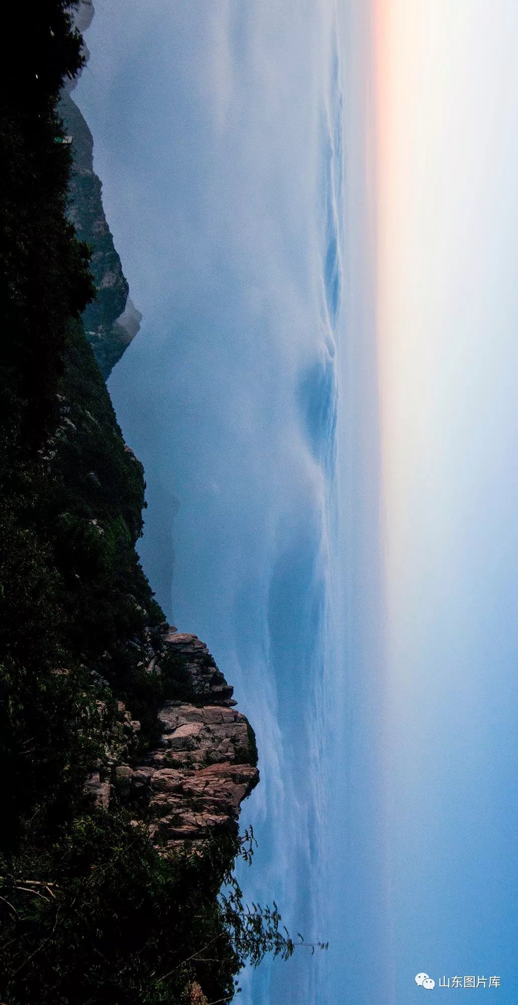 图说山东泰山云海如梦似幻宛若天上人间