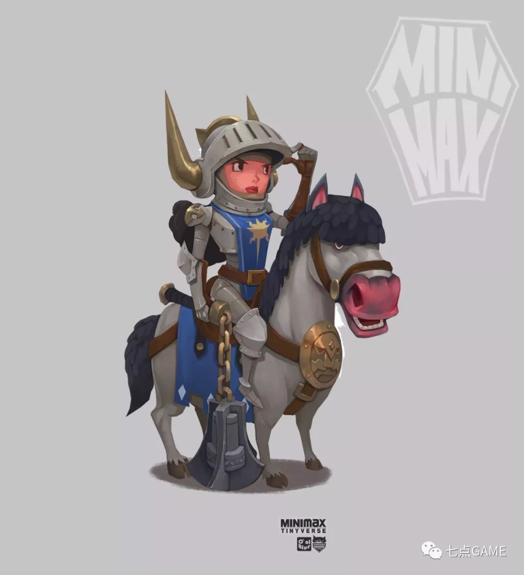 很有意思的设计pc版的皇室战争minimaxtinyverse美术欣赏7game