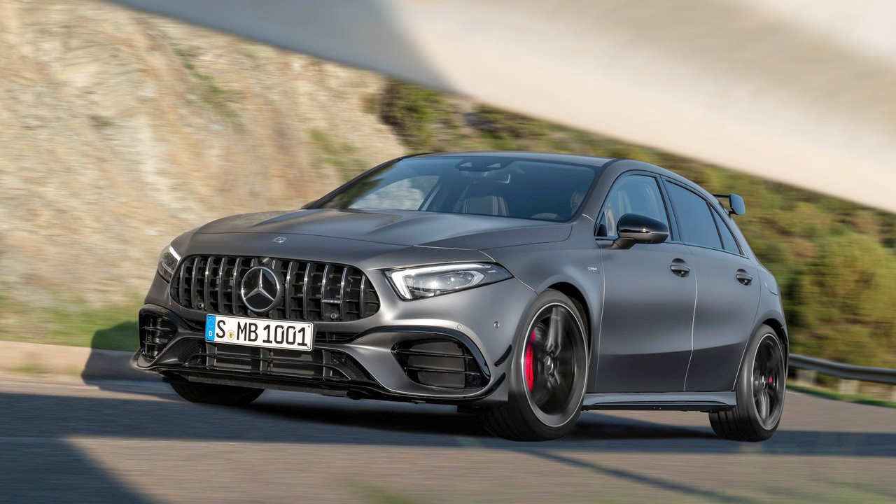 全新奔驰a45我才是7200转干它的代言人