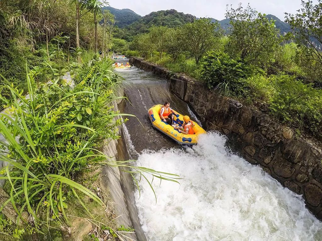 【华南唯一隧道漂流】每周天出发惠州平安峡全程漂,登山观瀑1天游