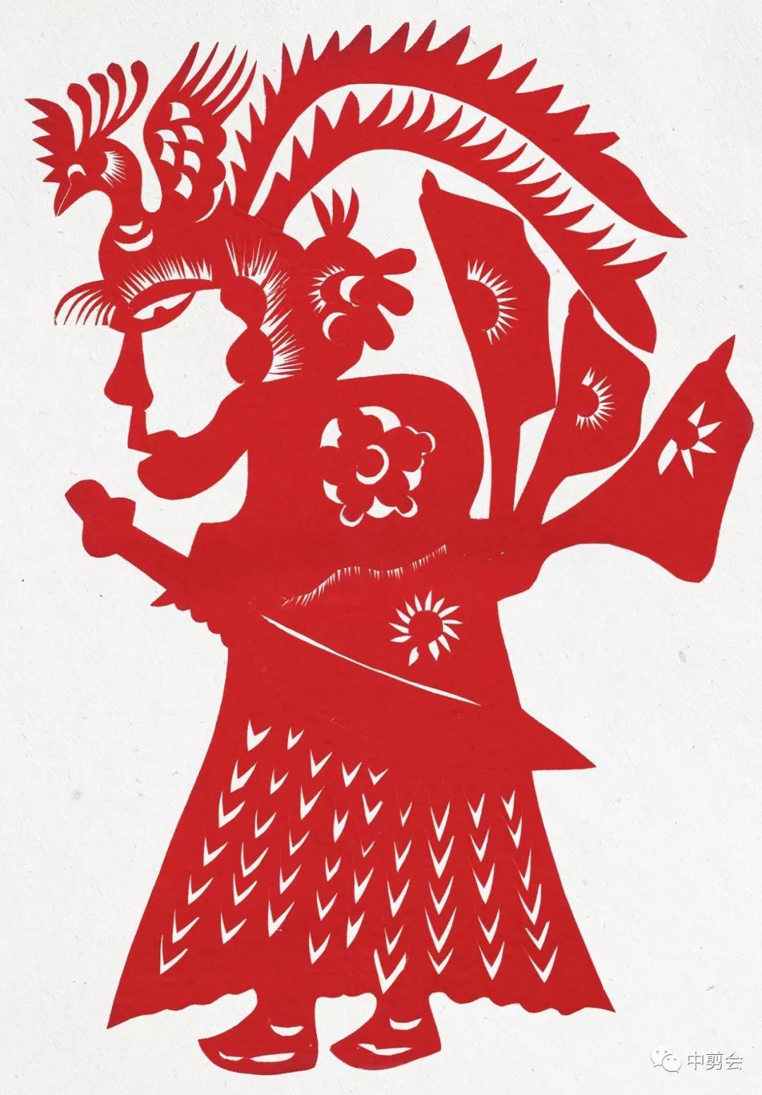 剪纸经典颍河流水生彩叠民间剪纸大师程建礼的艺术人生