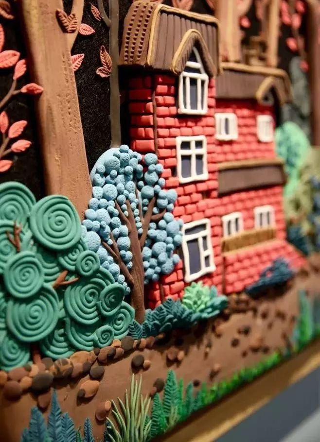 小黏土大世界网红泥土画diy指等你来