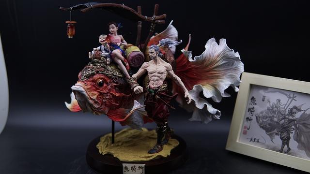 鱼将行袁星亮作品