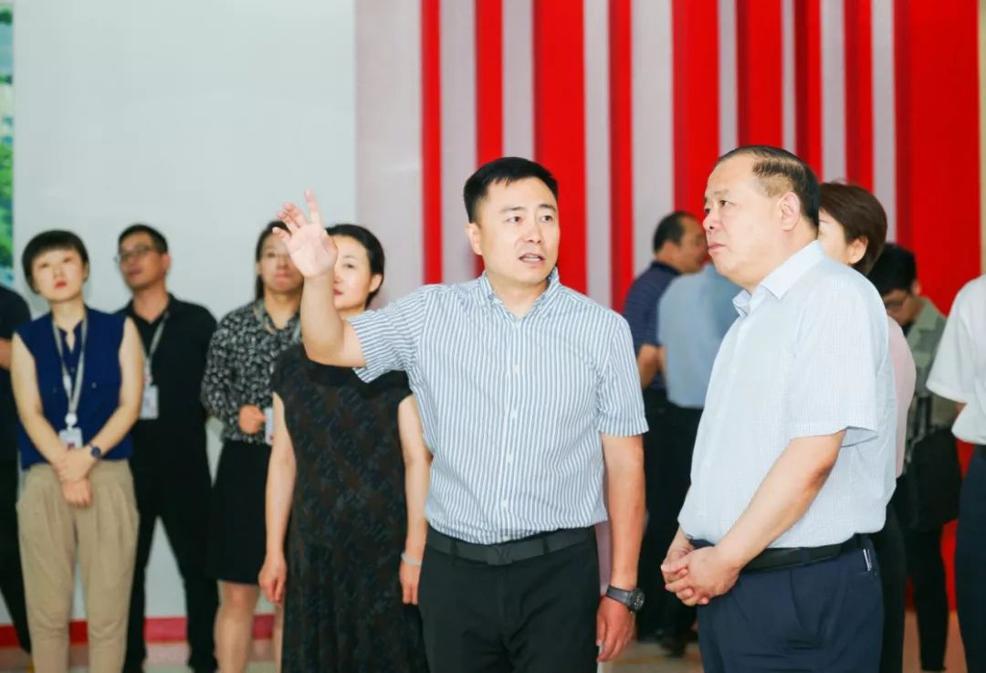 7月2日上午,河南省市场监管局马林青书记,王景峰副局长,食品安全总监
