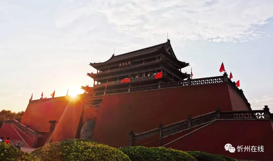忻州古城标志,忻州古城城墙_大山谷图库