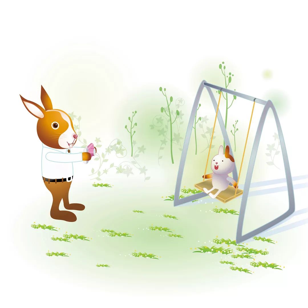 亲爱的小朋友们,你们一定都喜欢荡秋千吧?