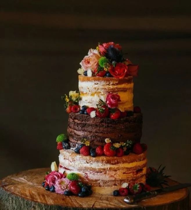 蛋糕界的新宠50款可盐可甜的裸蛋糕送你健康又高级