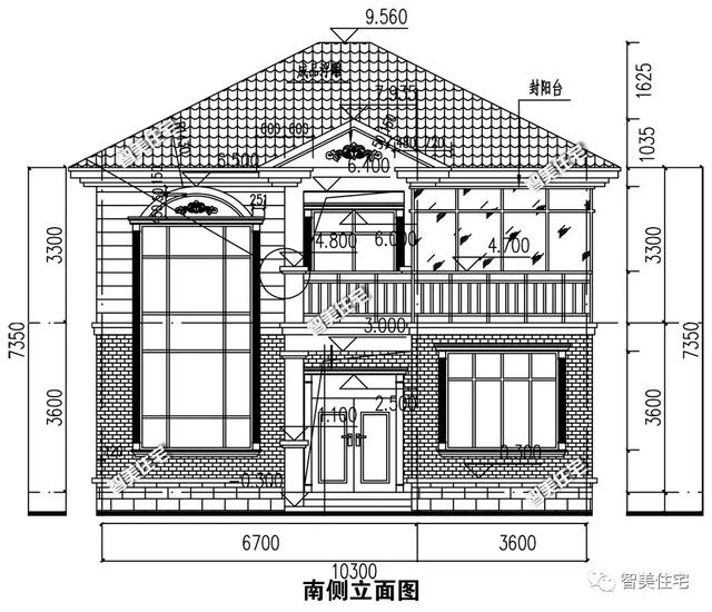103119米农村别墅带落地窗和阳光房男女老少都爱