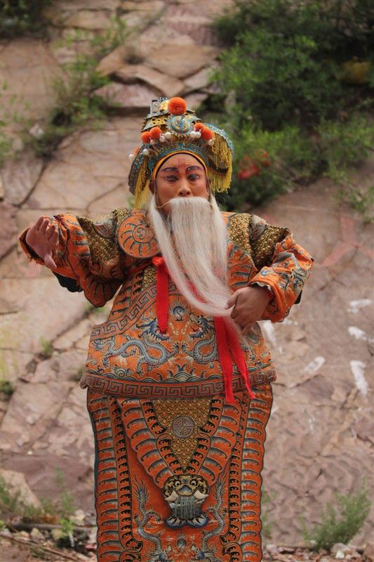 乔社斌先生饰《困狼山》之杨继业剧照