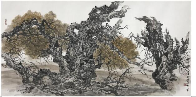 峥嵘七十载与祖国同梦献礼建国70周年国际著名艺术家张介宇