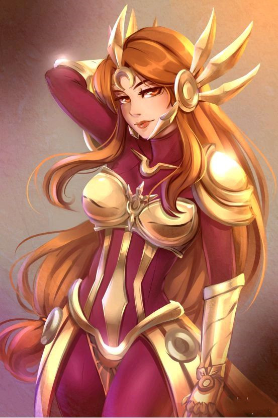 下路辅助非常强势的一个英雄曙光之神日女