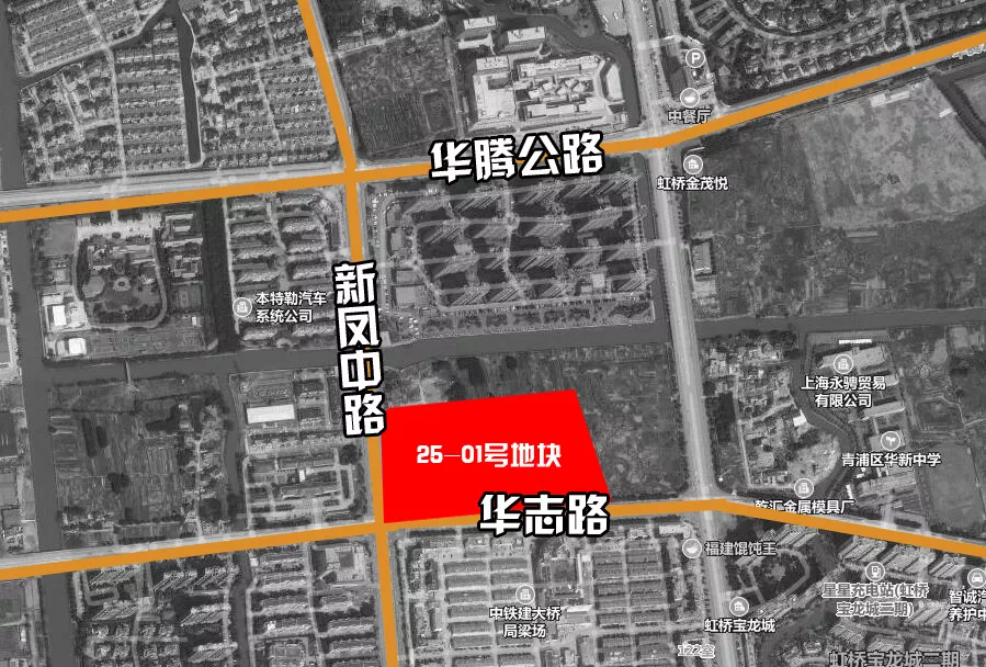 华新镇新凤路东侧25-01号地块东至顾巷村路,南至华志路,西至新凤中路